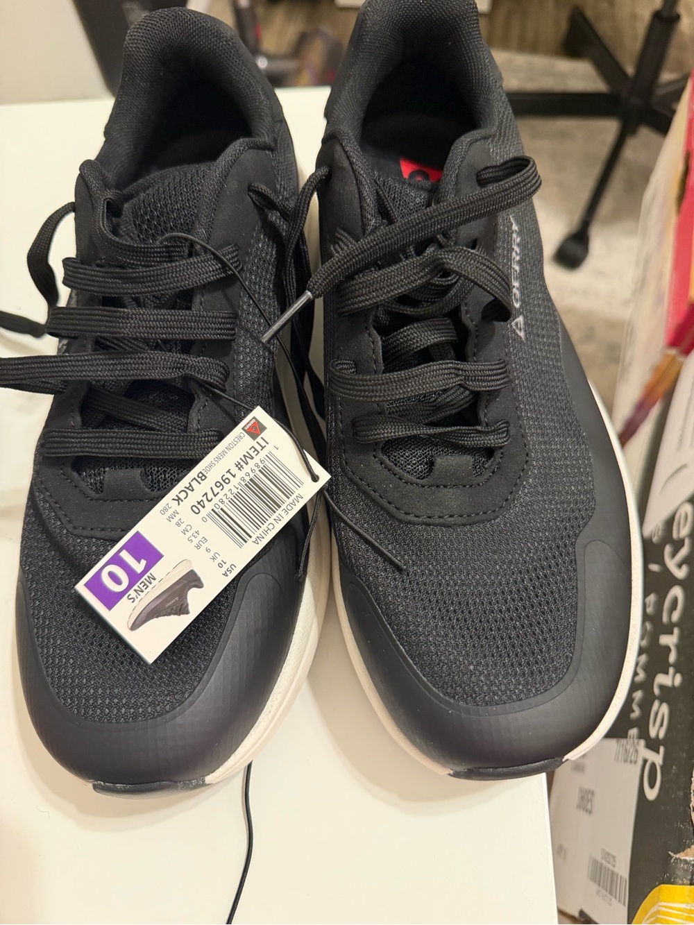 Gerry Weber Black Mesh Athletic Sneakers